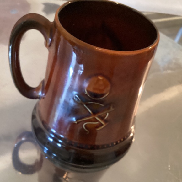 VINTAGE LARGE HORSE THEMED POTTERY MUG - Picture 7 of 7